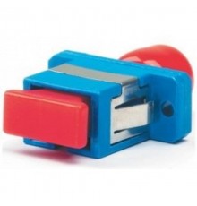 Адаптер проходной оптический FA-S11Z-FC/SC-N/RD-SL FC-SC, SM/MM, simplex, корпус металл, красные колпачки  394264  Hyperline