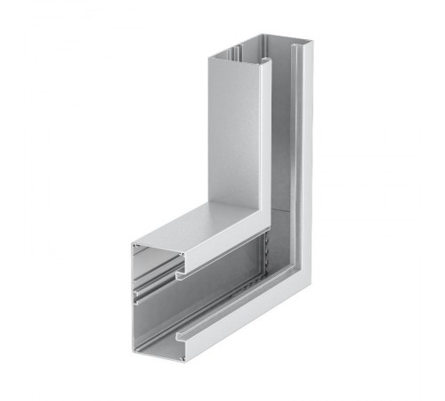 Плоский угол кабельного канала Rapid 80 90x170 мм (алюминий,анодированный) (GA-AFS90170EL)  6279523  OBO Bettermann