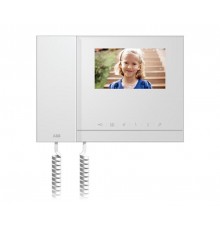 Абонентское устройство, видео 4,3 с трубкой, белый  M22302-W  ABB