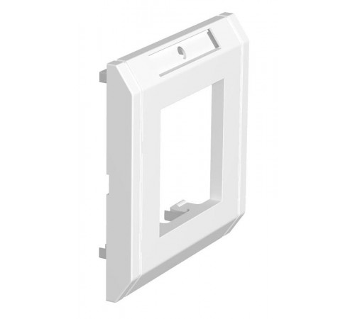 Рамка одинарная с полем д/маркировки 86x86 мм (белый) (ADR-45 1 RW)  6258034  OBO Bettermann