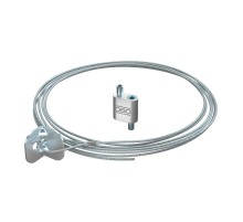 Подвес тросовый QWT UW 2 5M G с держателем универсальным и фиксатором, 2,0х5000 мм ( QWT UW 2 5M G )  1450428  OBO Bettermann