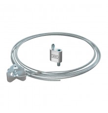 Подвес тросовый QWT UW 2 2M G с держателем универсальным и фиксатором, 2,0х2000 мм ( QWT UW 2 2M G )  1450426  OBO Bettermann