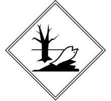 Знак "Вещество опасное для окружающей среды" 250х250 мм, пленка самоклеящаяся  an-7-01  EKF