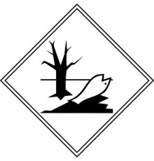 Знак "Вещество опасное для окружающей среды" 250х250 мм, пленка самоклеящаяся  an-7-01  EKF