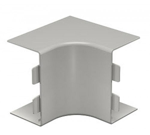 Крышка внутреннего угла кабельного канала WDK 60x110 мм (ПВХ,серый) (WDK HI60110GR)  6022235  OBO Bettermann