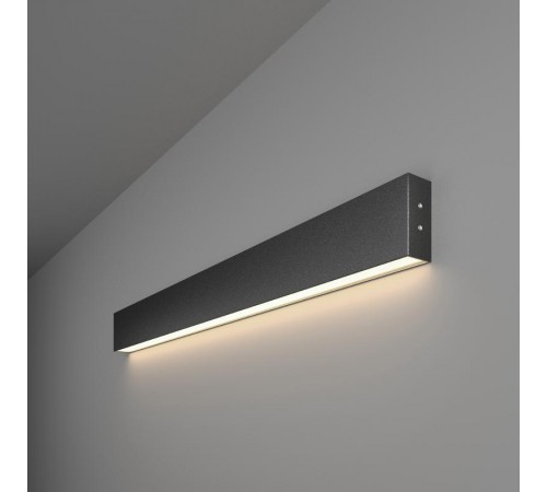 Светильник светодиодный накладной линейный односторонний78см 15W 4200K черная шагрень (101-100-30-78)  a042940  Elektrostandard