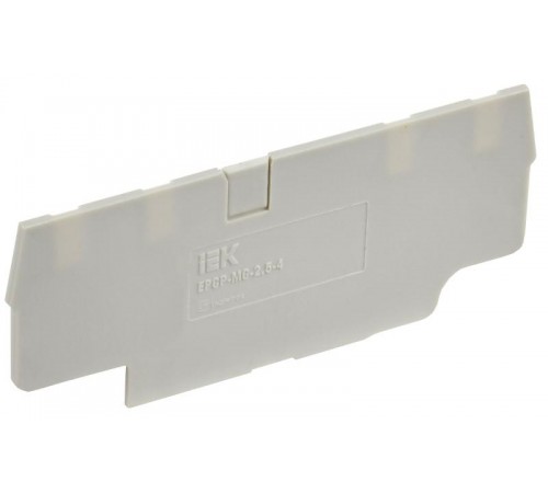 Заглушка для CP-MC 4 вывода 2,5мм2 серая  YCT22-00-4-K03-002-ZGL  IEK