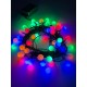 Гирлянда светодиодная  Нить Шарики d15мм, 5 м мультиколор, ENIN - 15BM  220V, IP20 (36/756)  Б0047967  ЭРА