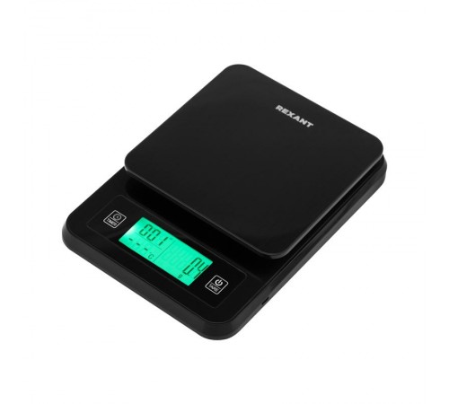 Весы кухонные электронные, платформа из нержавеющей стали/термощуп/до 3 кг  72-1011  REXANT