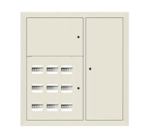 Щит этажный 9 кв. RAL9002 3 окна в ряд по гориз. (1000х950х150)  PROxima mb29-v-9-ral9002-1 EKF