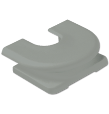 Уплотнитель для ввода кабелей и миниканалов, серый  11SG  Jung