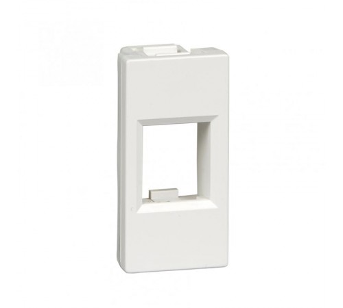Altira Белый Плата лицевая W45 1 модуль 1xKeystone RAL9003  RIN-145-B  SE