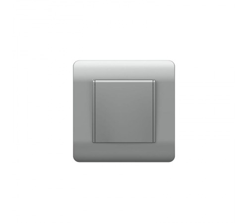 Розетка с/з со шторками с крышкой, 16А, IP44, серебряный(NEW3-E)  431449  CHINT