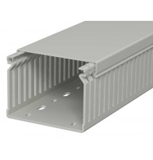 Распределительный кабельный канал LK4 60x80x2000 мм (ПВХ,серый) (LK4 60080)  6178035  OBO Bettermann