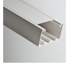 Кабель-канал  100х60х2000мм (белый)  РКК-100х60  Рувинил