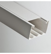 Кабель-канал  100х60х2000мм (белый)  РКК-100х60  Рувинил