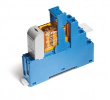 Интерфейсный модуль, электромеханическое реле; 1CO 16A; контакты AgCdO; питание 48В DC (чувствит.)  486170480050SPB  Finder