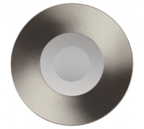 Светильник встраиваемый влагозащищенный WR3 SN MR16/GU5.3, IP44, сатин/никель  Б0054366  ЭРА