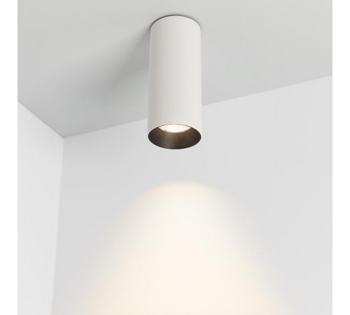 Светильник SP-POLO-SURFACE-R65-8W Day4000 (WH-BK, 40 deg)  027503  Arlight