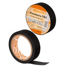 Изолента ПВХ 0,13х15мм Черная 5м  SQ0526-0076  TDM