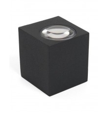 Светильник уличный светодиодный, 6W, 400Lm, 3000K, черный DH054  48483  FERON