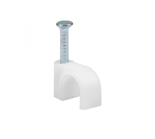 Скоба крепежная круглая (6мм.) (50шт.) EKF PROxima  plcn-sr-6  EKF