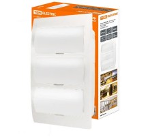 Бокс пластиковый встраиваемый ЩРВ-П-36 модулей (б) IP40  SQ0904-0007  TDM