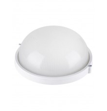 Светильник пылевлагозащищенный под лампу для ЖКХ НПБ 1101 100Вт ЛН E27 IP54 белый круг  SQ0303-0024  TDM