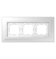 монтажный адаптер, 3-кратный, с отступом  PA983G125-3  Jung