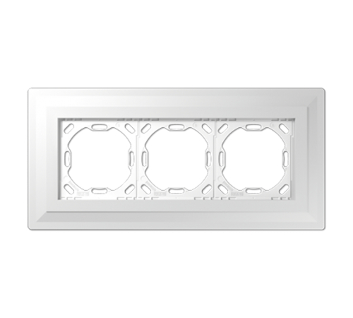 монтажный адаптер, 3-кратный, с отступом  PA983G125-3  Jung