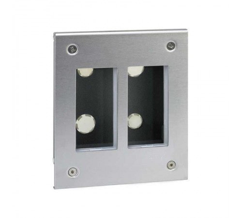 Simon CIMA 500 Бокс на 2 модуля 500CIMA, внутренний монтаж, 188х67х163мм, сталь  51000112-036  Simon