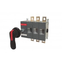 Рубильник ВНК-43-2 3П 1000А с выносной фронтальной ручкой управления и переходником 185 мм  SQ0744-0218  TDM