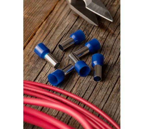 Наконечник штыревой втулочный изолированный НШвИ 16,0-12 (50шт.) EKF PROxima  nhvi-16,0-12  EKF