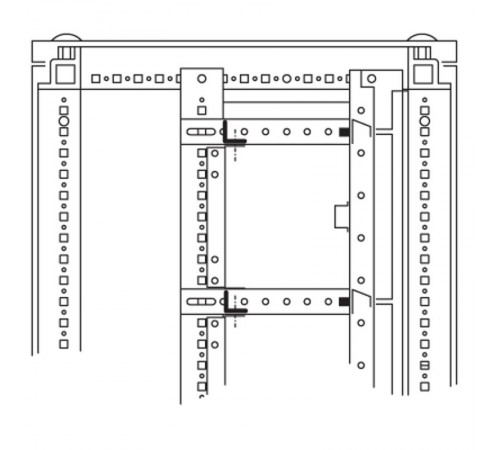 Панели объединительные для секций шкафов DAE/CQE, 600мм, 1 упаковка - 5шт.  R5FCP60  DKC