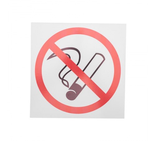 Табличка ПВХ информационный знак "Курить запрещено" 200х200мм  56-0035-2  REXANT