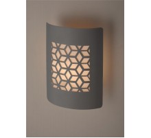 Декоративная подсветка WL24 E27 MAX40W IP44 хром/белый  Б0034623  ЭРА