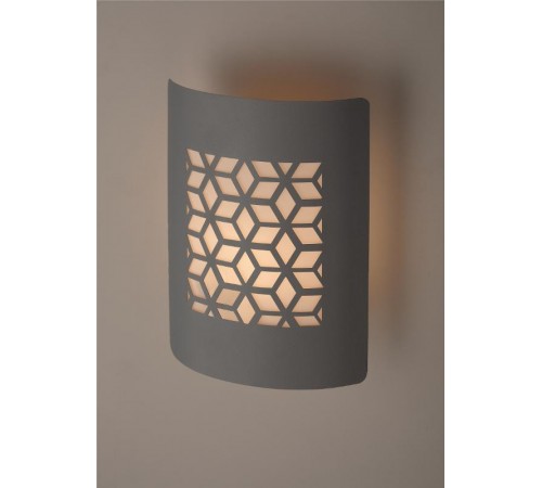 Декоративная подсветка WL24 E27 MAX40W IP44 хром/белый  Б0034623  ЭРА