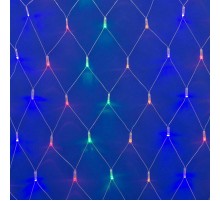 Гирлянда-сетка светодиодная  с контроллером  ULD-N1815-180/DTA MULTI IP20   1,8х1,5м. 180 диодов. мультиколор шнур прозр.  UL-00005488  Uniel