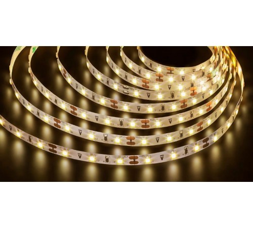 Лента светодиодная NLS-3528WW60-4,8-IP20-12V-R50 4,8Вт 12В 3000К IP20 50м  71246  Navigator