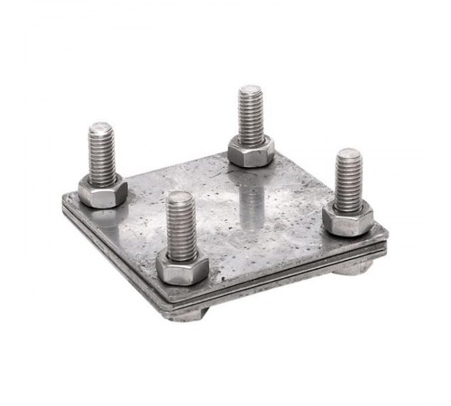 Зажим полоса 40 - полоса 40 (3 пластины 70x70мм) Ni EKF PROxima   lp-g3105-ni   EKF