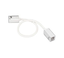 Коннектор питания ARL-MOONLIGHT-1712-CON-POWER-MID-WIRE-WH (arlight, IP67 Пластик, 3 года)  029417  Arlight