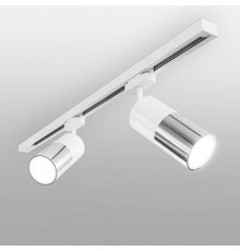 Светильник светодиодный трековый Avantag Белый матовый/хром 6W 4200K (LTB27) однофазный  a047018  Elektrostandard