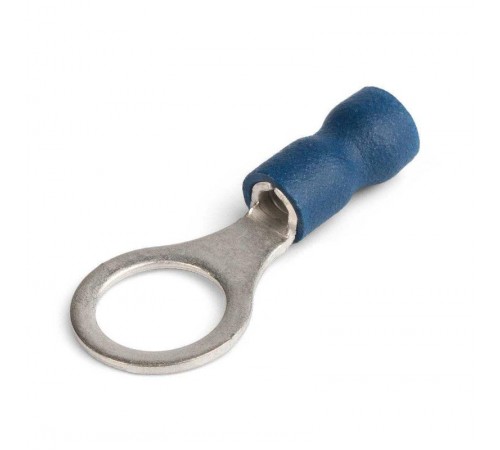 Наконечники кольцевые изолированные с ПВХ манжетой 2,5-6 синие (100 шт/уп)  PR08.10410  Промрукав