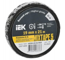 Изолента Х/Б MIXTAPE 5 19мм 21м   UIZ20-19-21-K02  IEK
