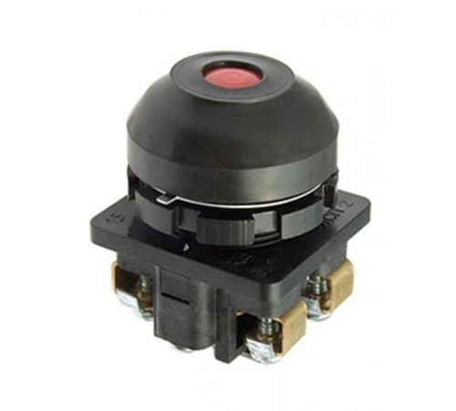 КЕ-081 У2 исп.2, красный, 1з+1р, цилиндр, IP54, 10А, 660В, выключатель кнопочный (ЭТ)  ET502359  Электротехник