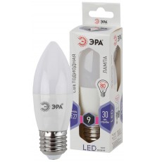 Лампа светодиодная LED 9Вт Е27 6000К smd B35-9W-860-E27  Б0031410  ЭРА