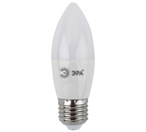 Лампа светодиодная LED 9Вт Е27 6000К smd B35-9W-860-E27  Б0031410  ЭРА