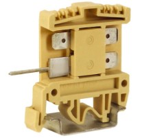 AFO.2/2+2, проходной зажим 2,5 кв.мм бежевый с цельным контактом  ZAF400  DKC