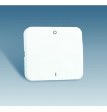 Simon 73 Клавиша для выключателя двухполюсного, S73, белый  73023-30  Simon
