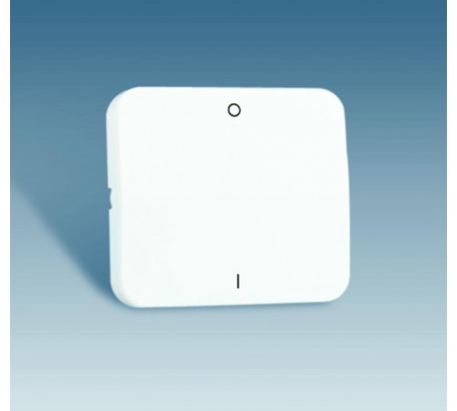 Simon 73 Клавиша для выключателя двухполюсного, S73, белый  73023-30  Simon